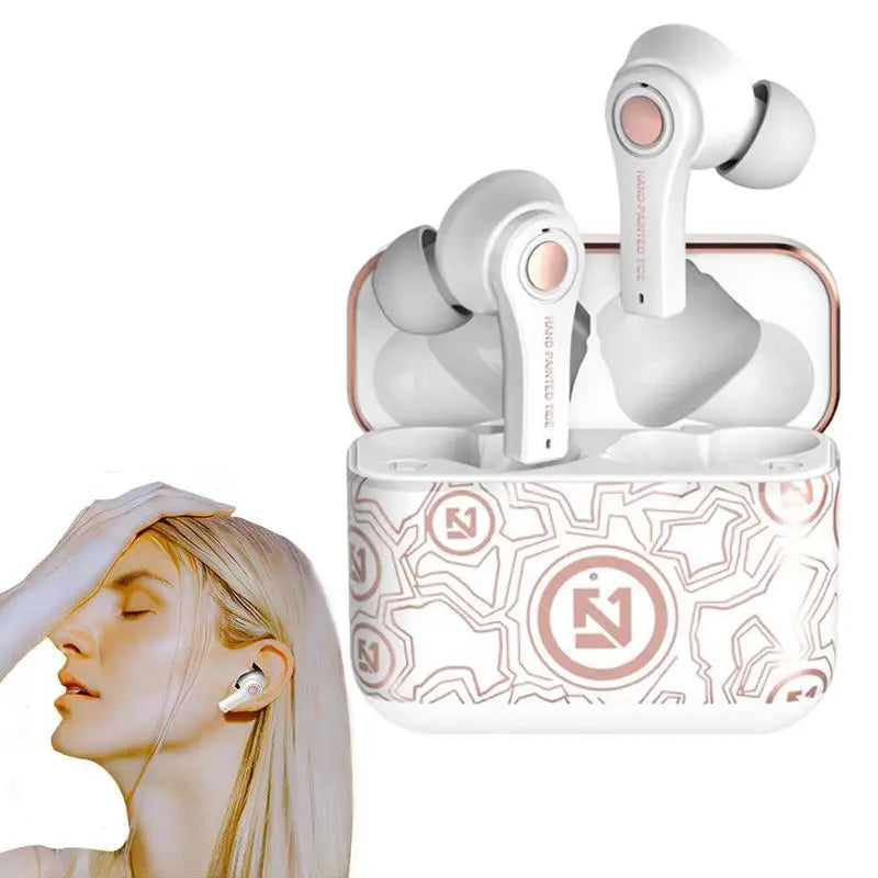 Rondaful TS-100 Wireless Earphones 5.0 Mini Earbuds Stereo Bass Noise Cancelling Sports Waterproof Earbud In Ear S9c5ef9686faf49b1bafb213b3f9fda31p Amrit Store